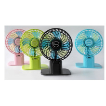 Ventilador de carregamento USB, mini ventilador elétrico mudo, ventilador para dormitórios